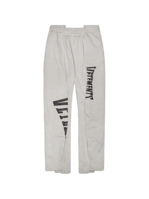 VETEMENTS Trainingsbroek met elastische taille en Cut Up logo