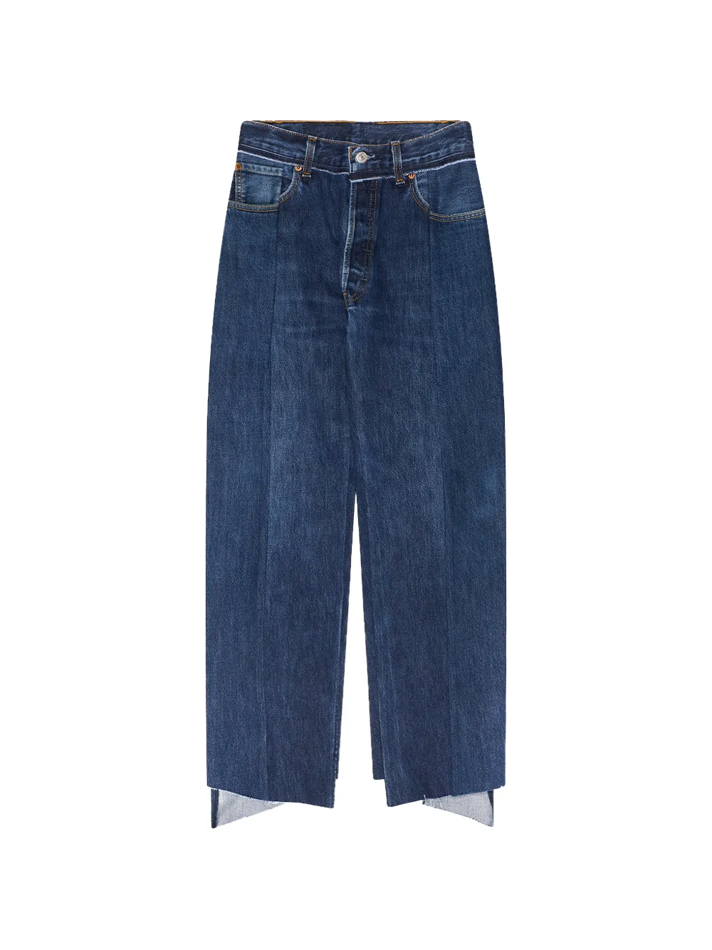 VETEMENTS Cut-Up jeans - Blu