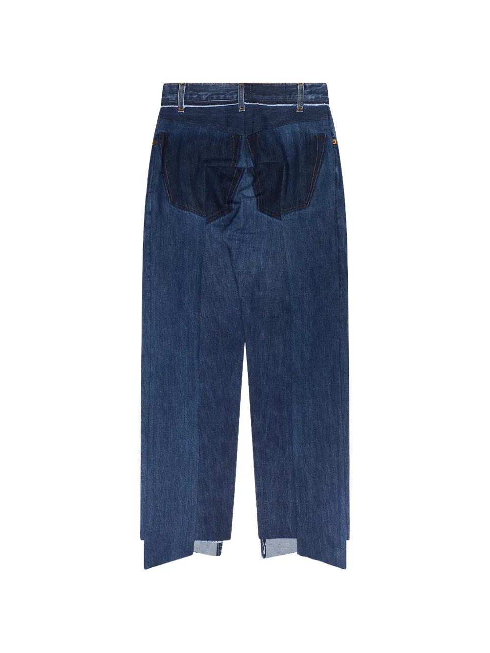 VETEMENTS Jeans met uitgesneden details Blauw