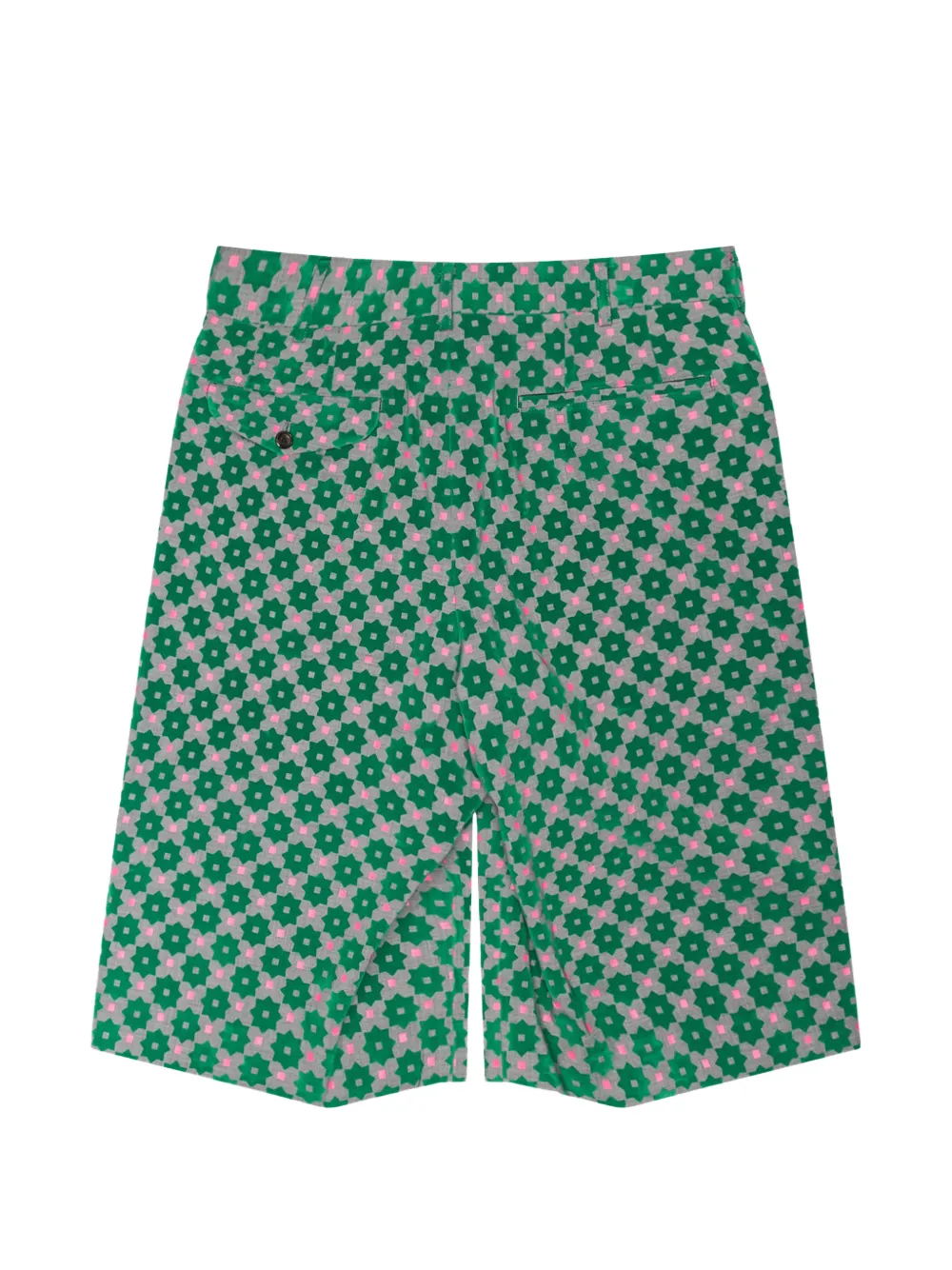 Comme des Garçons Homme Hardloopshorts met bloemenprint Groen