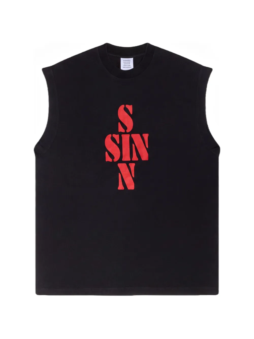 VETEMENTS Sin vest - Nero