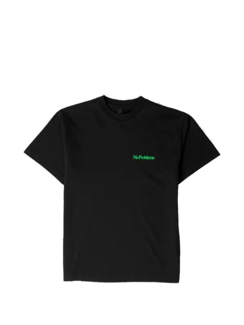 NO PROBLEMO logo-print T-shirt