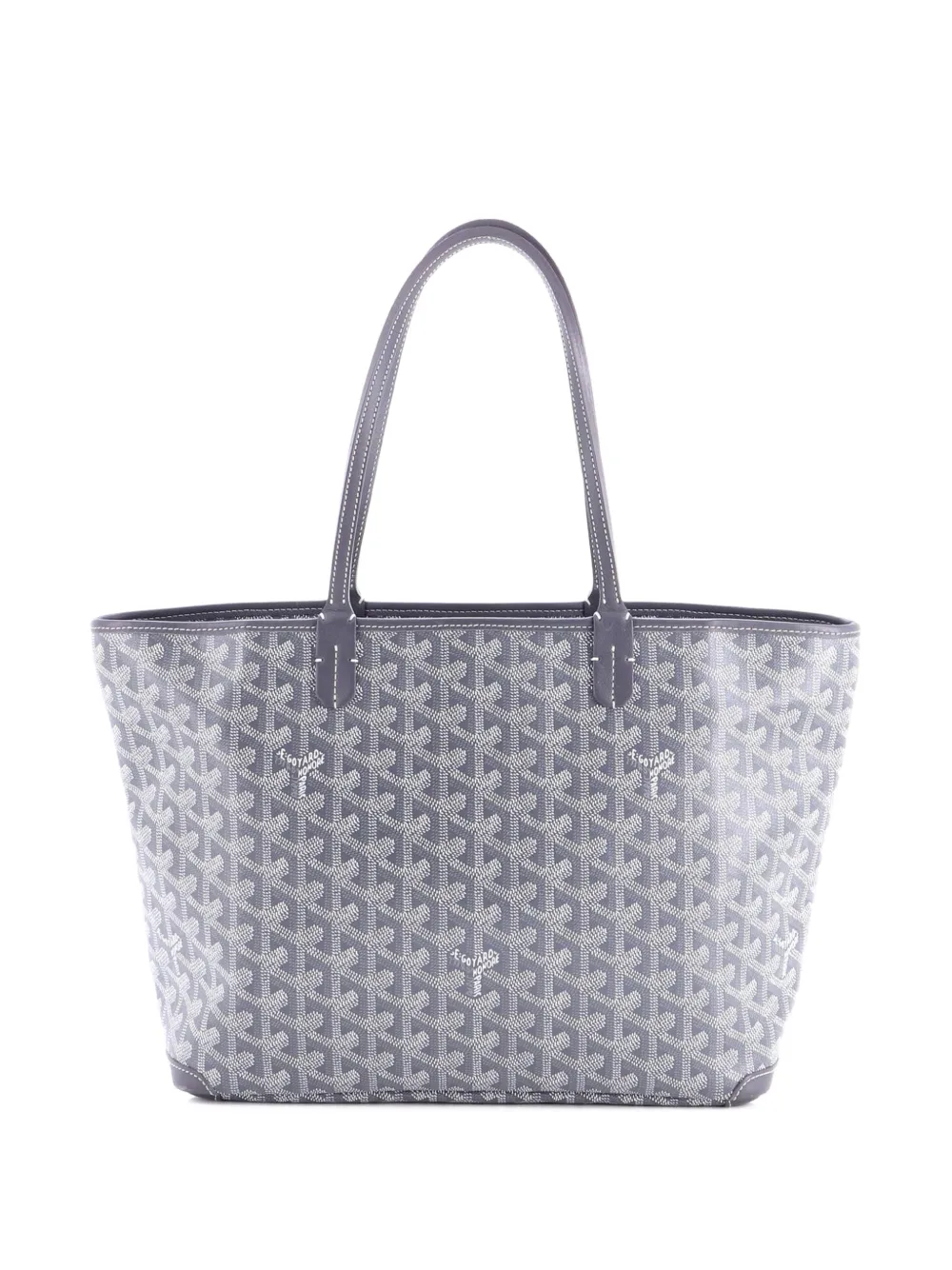 Goyard Pre-Owned Borsa tote Artois PM in tela cerata - Grigio