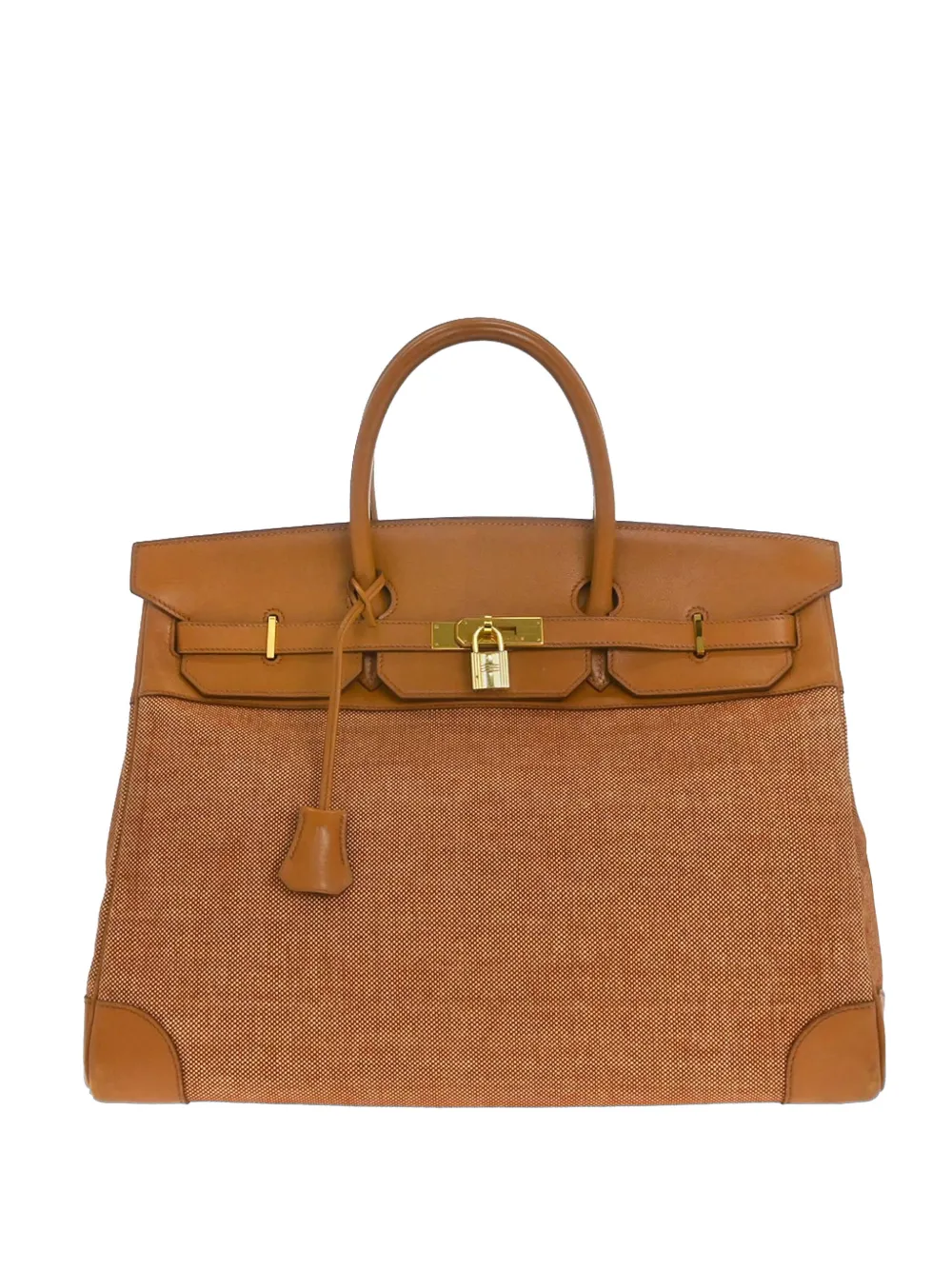 Hermès Pre-Owned 1998 40 Birkin Toile H Gulliver tote bag - Marrone