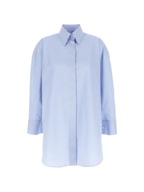 Givenchy asymmetric button-down cotton shirt