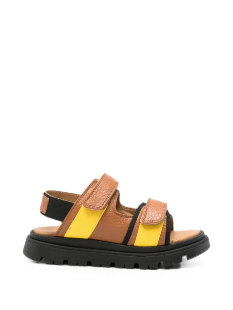 Marni Kids touch-strap leather sandals
