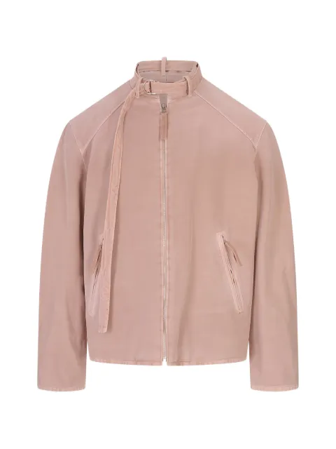 Marni buckle-fastening mock-neck jacket