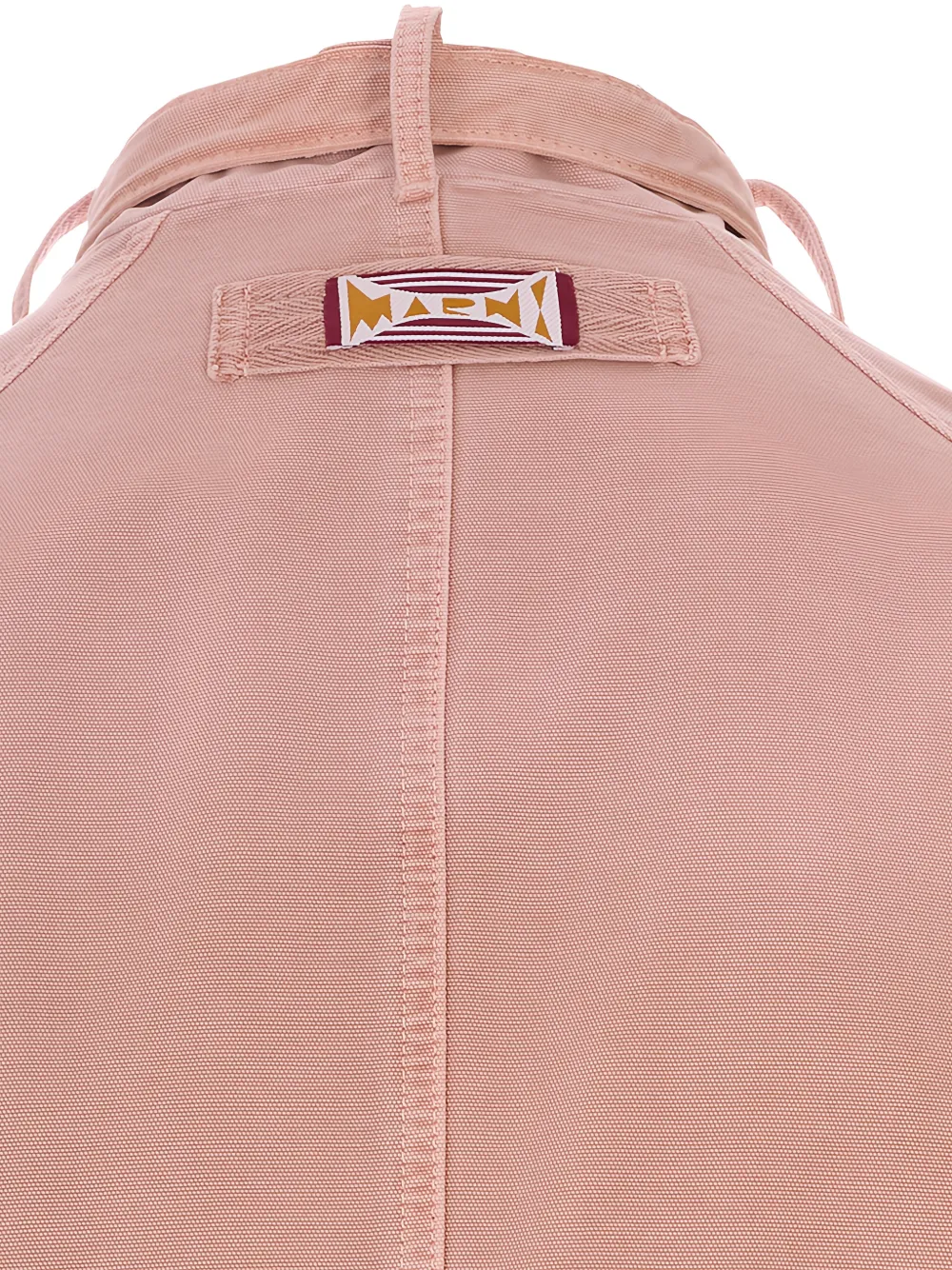 Marni Jack met gespsluiting en opstaande hals Roze