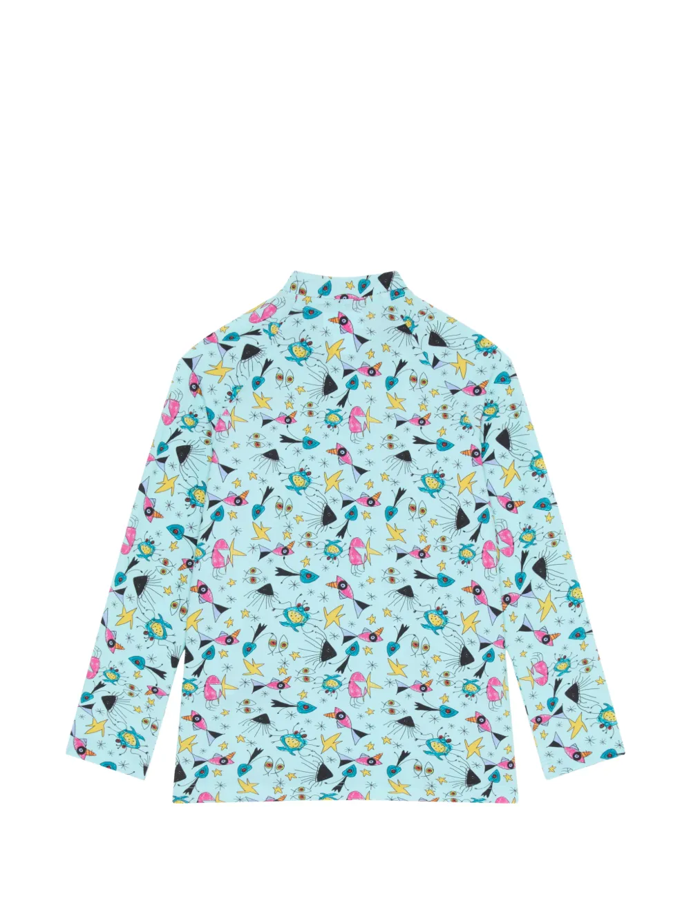 Vilebrequin Kids Jack met lange mouwen Blauw