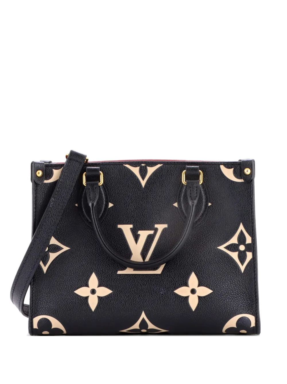 Louis Vuitton Pre-Owned OnTheGo Bicolor Monogram Empreinte Giant PM tote bag - Schwarz