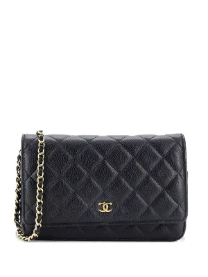 CHANEL Pre-Owned ココマーク チャーム リストレット ポーチ