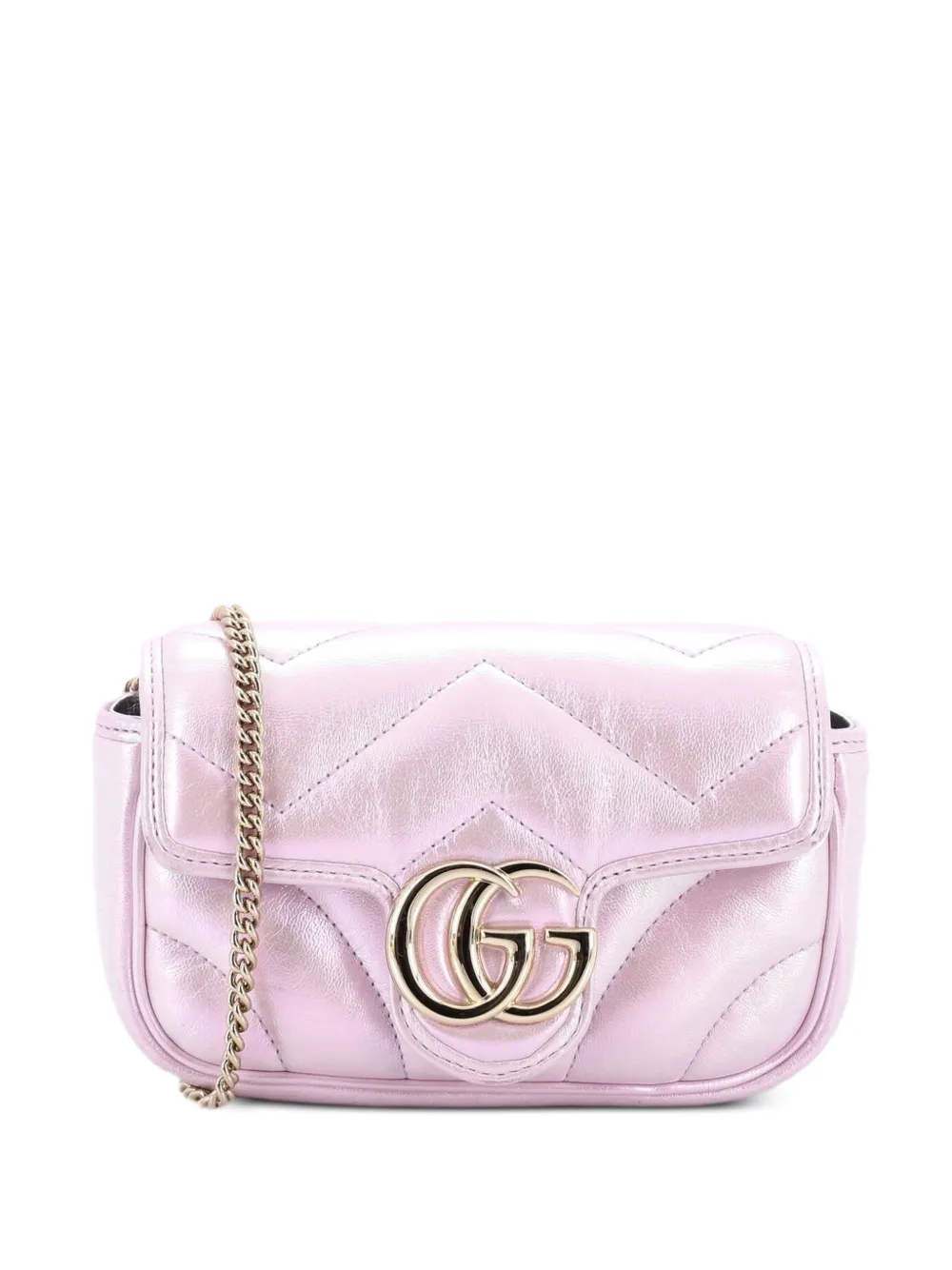Gucci Pre-Owned Borsa a tracolla GG Marmont mini - Multicolore