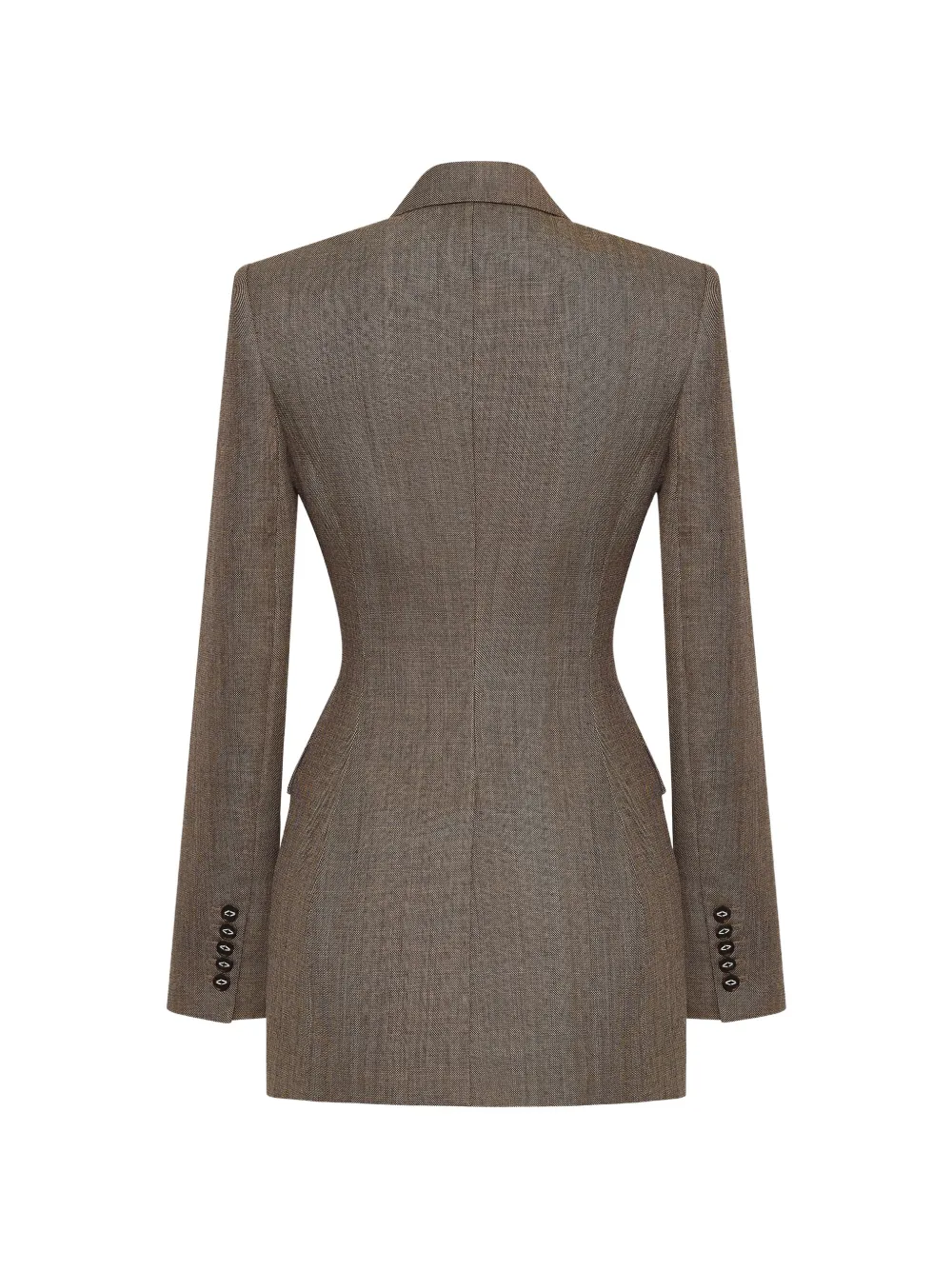 Adam Lippes Beaumont blazer met puntige revers Bruin