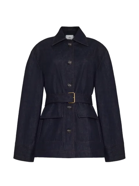 Adam Lippes Brixson belted denim jacket