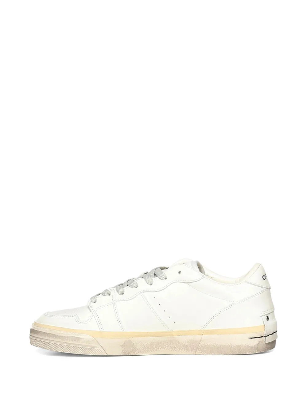 Crime London Playoff logoprint sneakers Wit