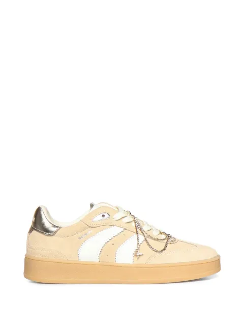 Crime London Wembley Wildleder-Sneakers mit Kettendetail