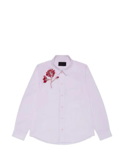 Simone Rocha bead-embellished classic shirt