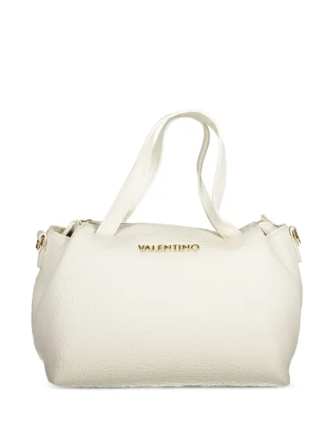 MARIO VALENTINO pebbled-texture structured tote bag