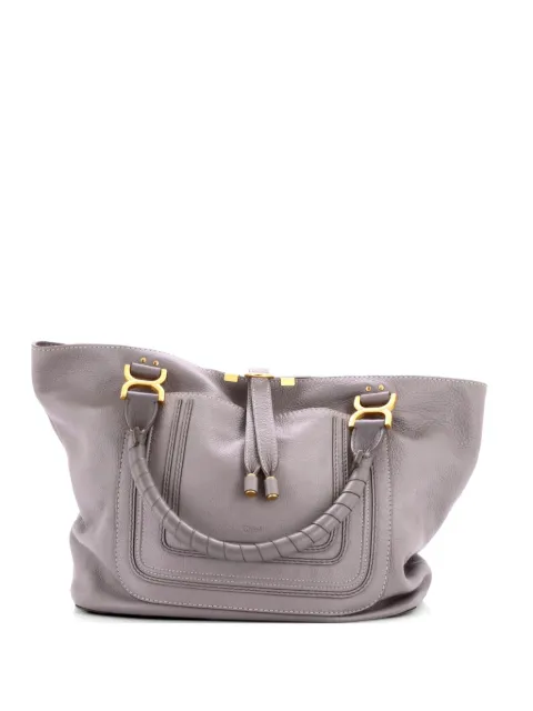 Chloé Pre-Owned マーシー レザー ラージ ハンドバッグ
