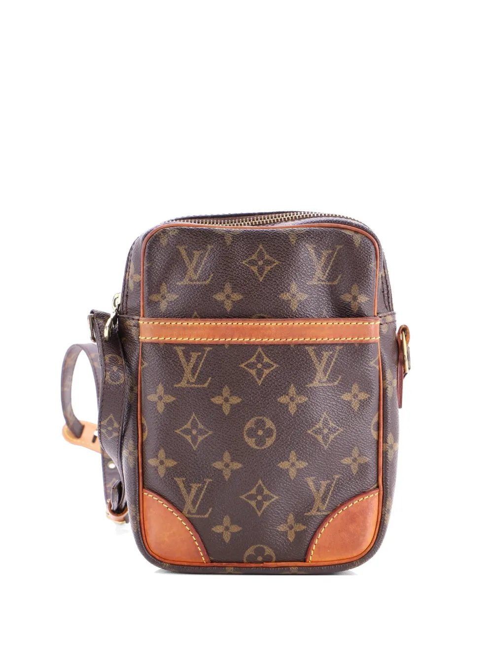 Louis Vuitton Pre-Owned Danube Handbag Monogram Canvas crossbody bag - Brown