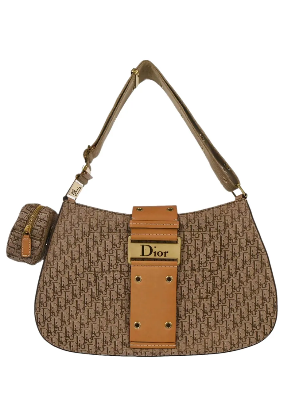 Christian Dior Pre-Owned 2002 Street Chic Columbus shoulder bag - Nude