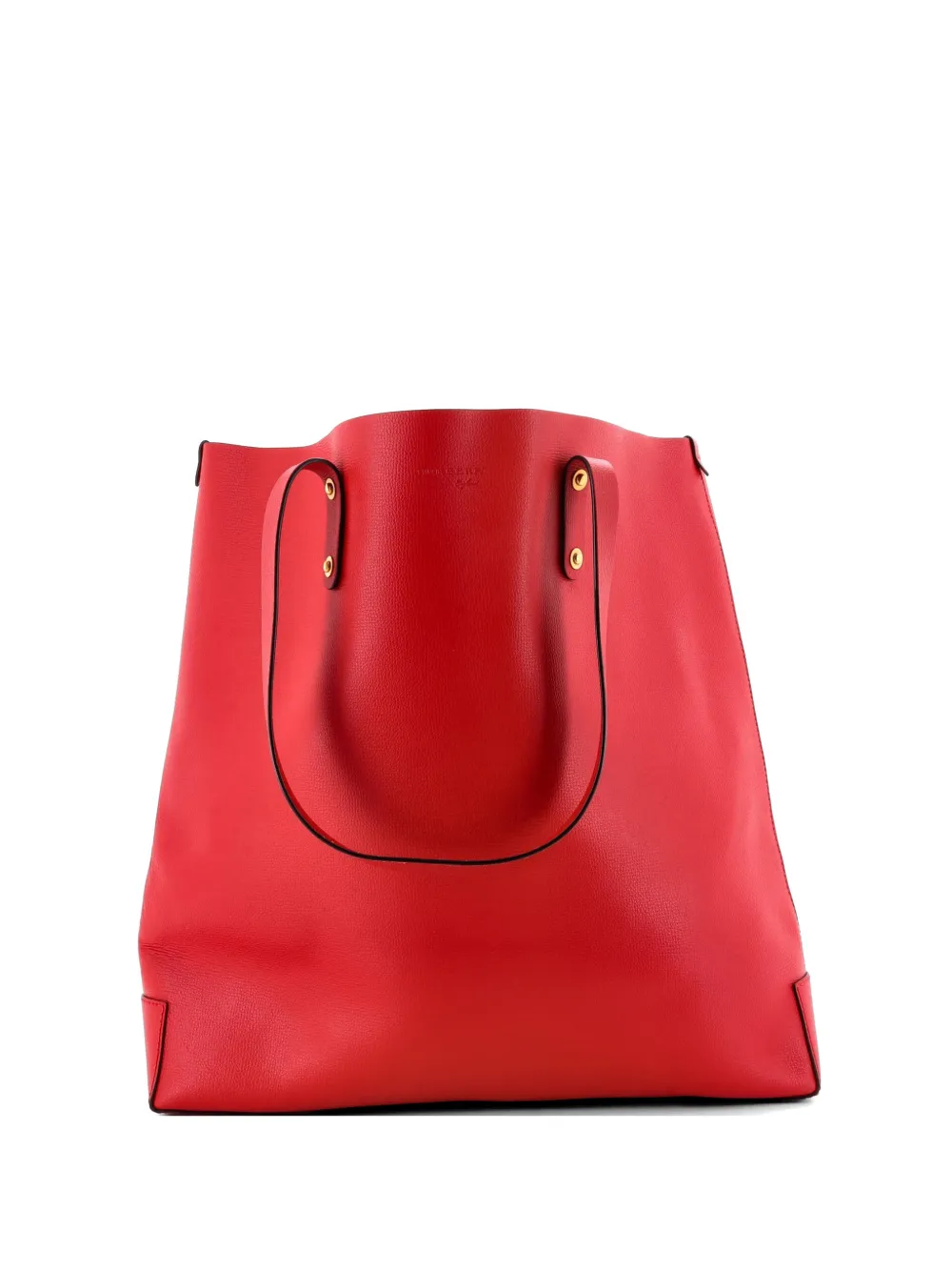 Burberry Pre-Owned Crest Shopping Leather Large tote bag - Red