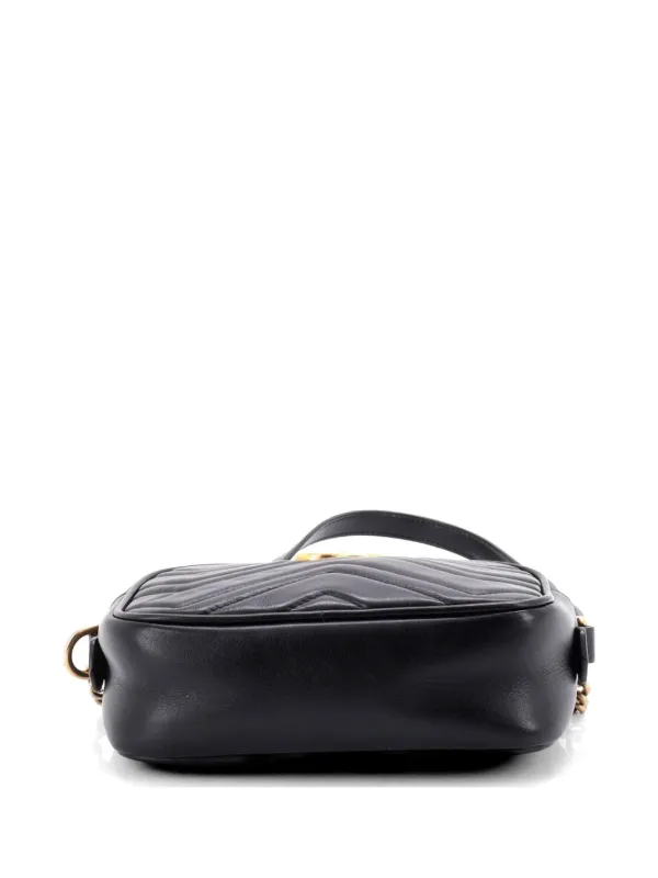 Gucci Pre-Owned GGマーモント ショルダーバッグ マテラッセ レザー 