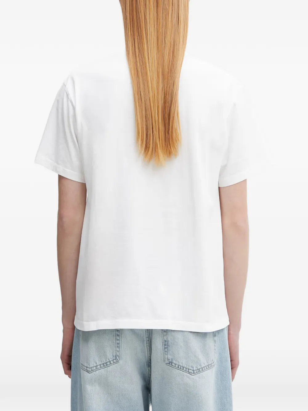 NO PROBLEMO Mini-Problemo T-shirt Wit