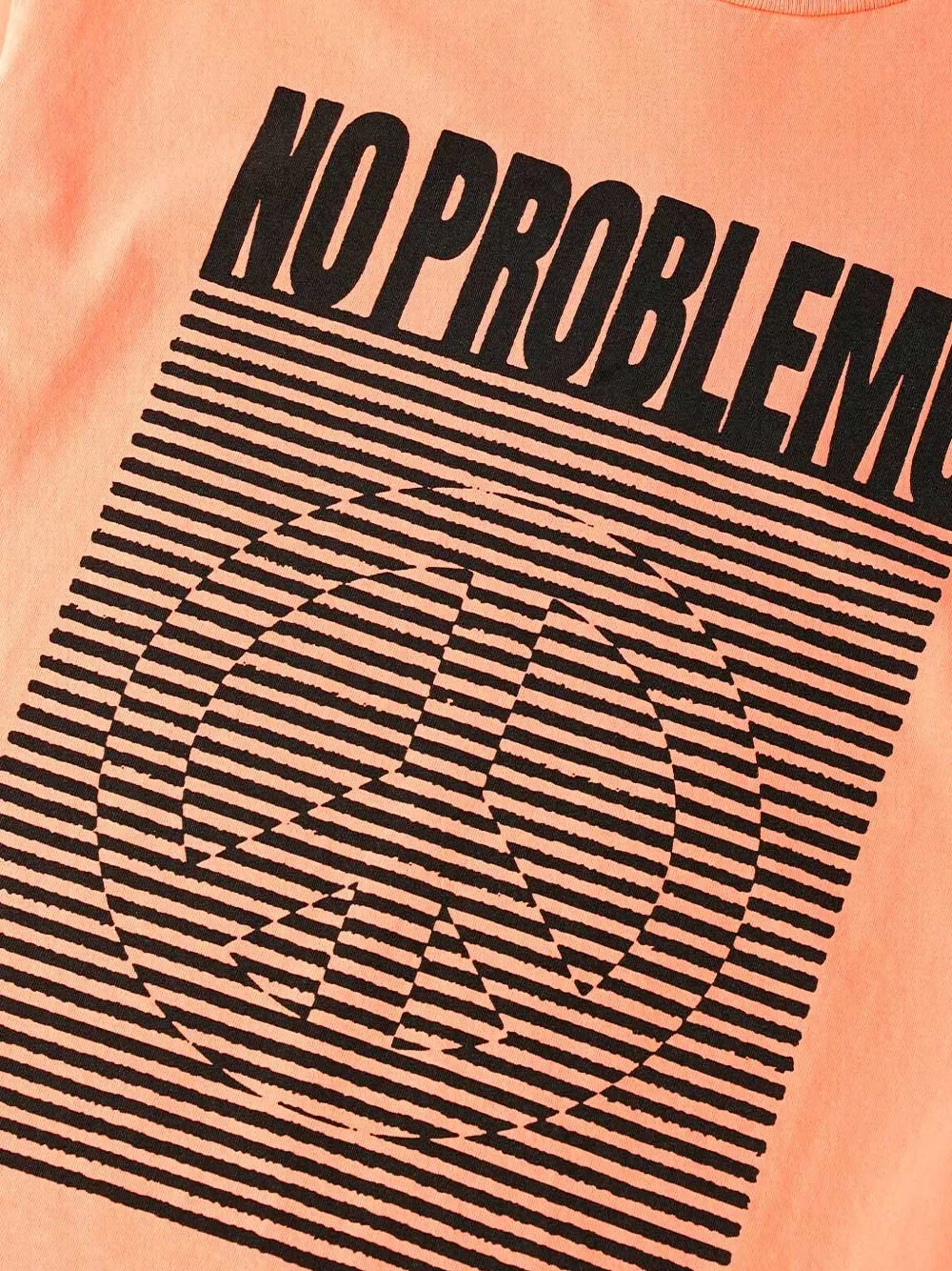 NO PROBLEMO CND Wave T-shirt Oranje