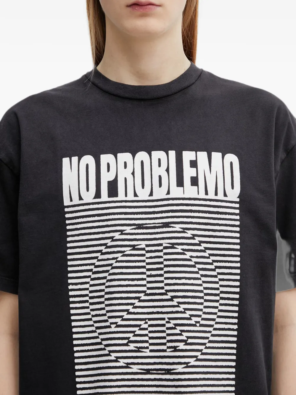 NO PROBLEMO CND Wave T-shirt Zwart