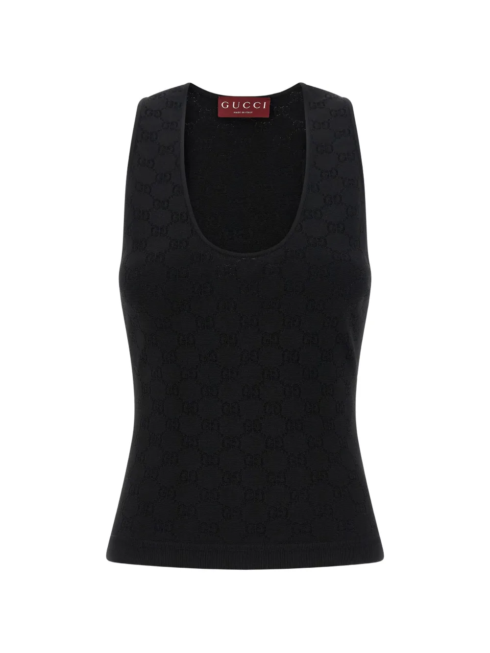 Gucci GG jacquard tank top - Schwarz
