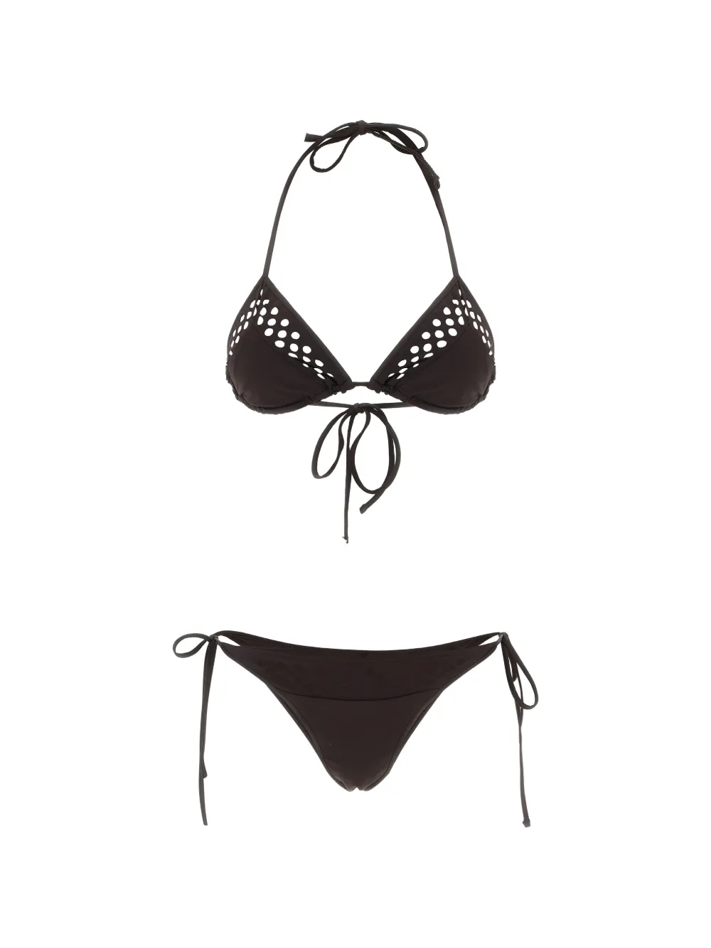 The Attico Il Primo Bagno cut-out details bikini - Marrone