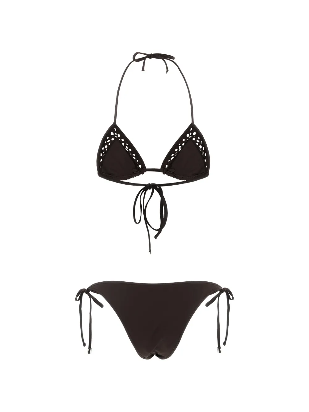 The Attico Il Primo Bagno bikini met uitgesneden details Bruin