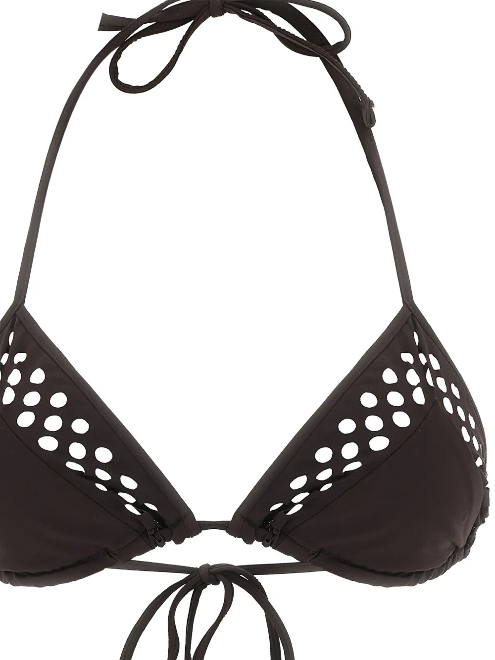 The Attico Il Primo Bagno bikini met uitgesneden details Bruin