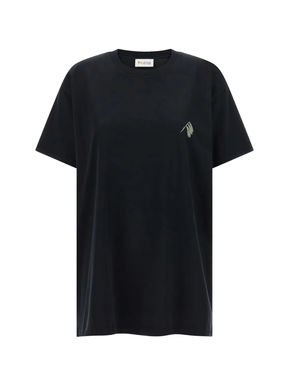 The Attico Il Primo Bagno cotton T-shirt - Schwarz