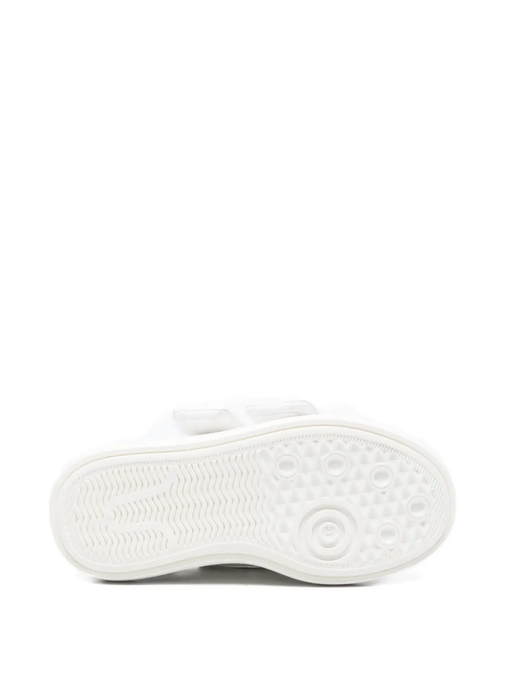 Marni Kids touch-strap logo-embroidered sneakers Wit