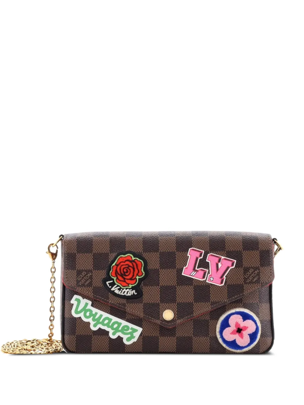 Louis Vuitton Pre-Owned Borsa a tracolla Felicie Pochette Limited Edition - Marrone