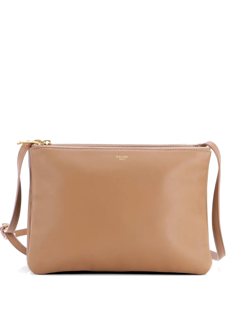 Celine Pre-Owned Trio Leather Large crossbody bag - Neutrals