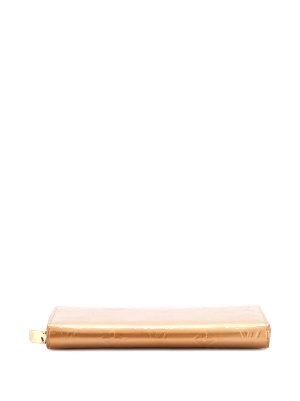  Louis Vuitton Pre-owned Cartera Pequeña De Piel Vernis Con Monograma Metalizada Con Cremallera De Edición Limitada - Dorado 