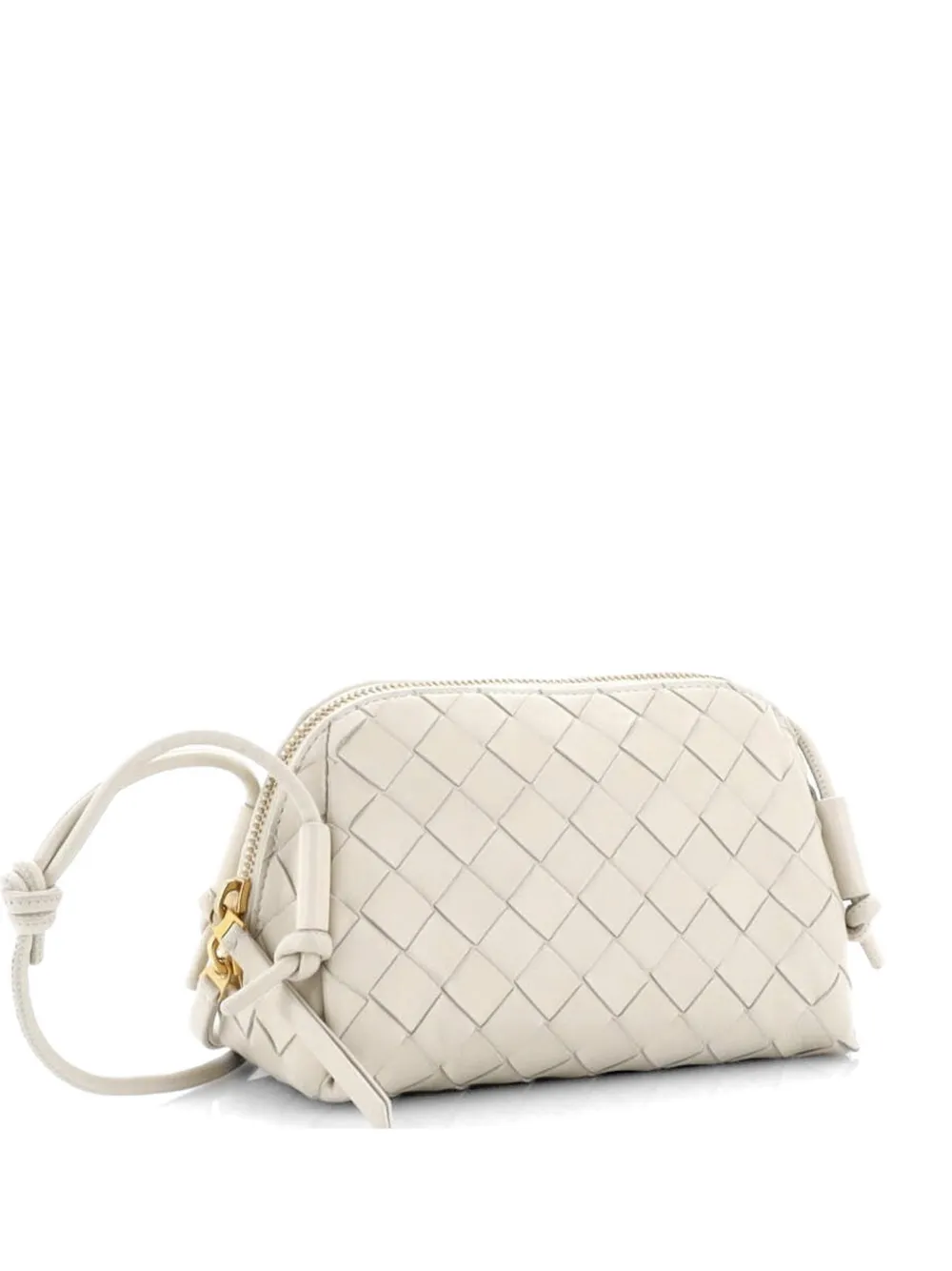 Bottega Veneta Pre-Owned Concert Pouch Intrecciato Nappa Mini crossbody bag - Toni neutri