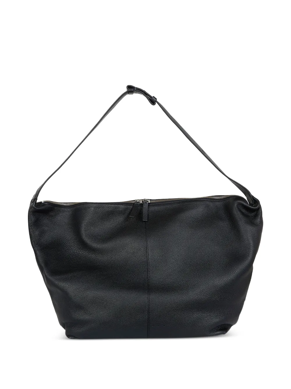 Aesther Ekme grained leather shoulder bag - Nero