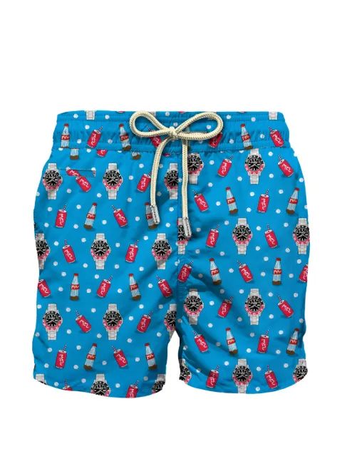 MC2 Saint Barth Lighting graphic-print swim shorts