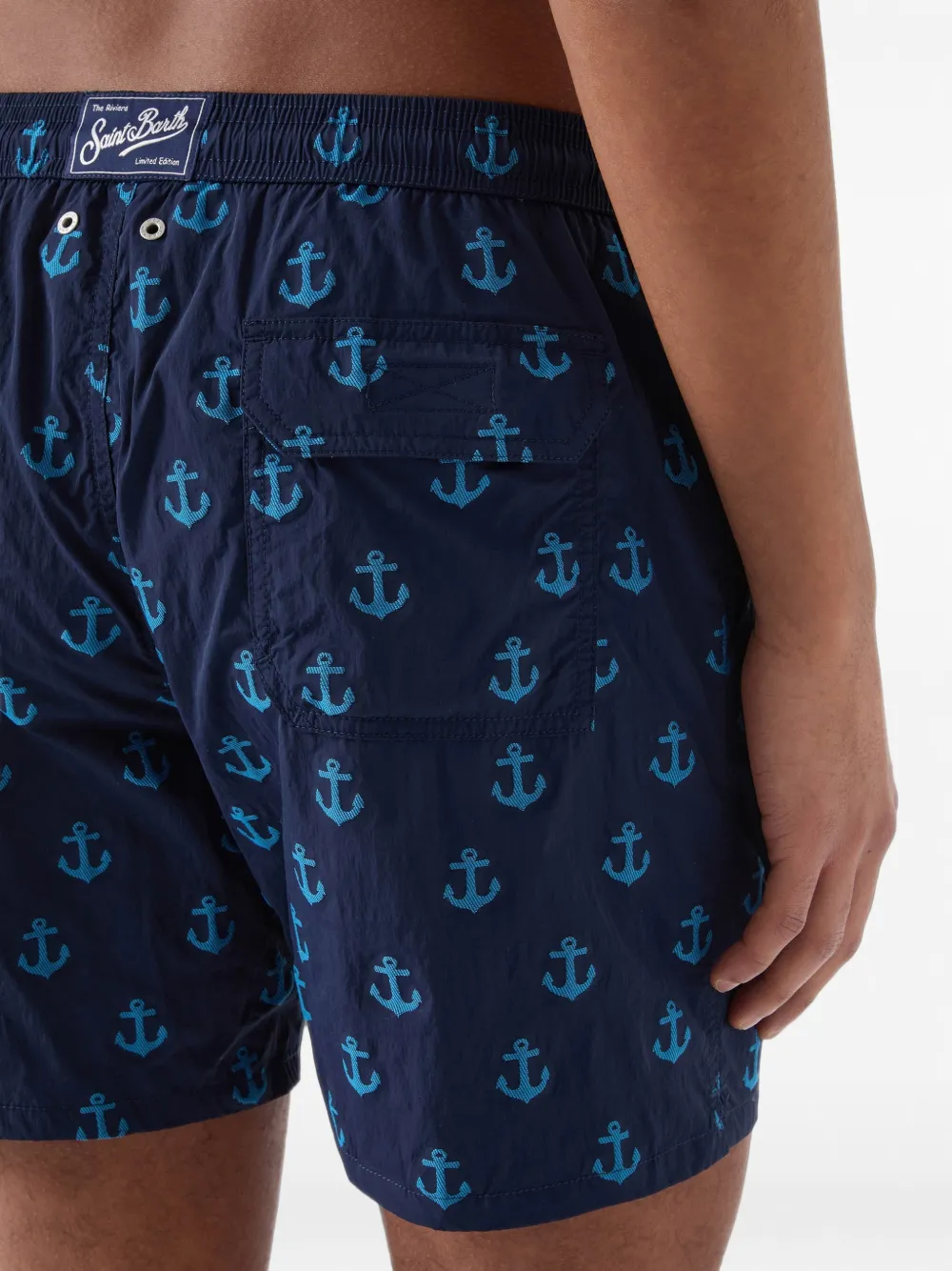 MC2 Saint Barth Patmos zwembroek met trekkoord Blauw