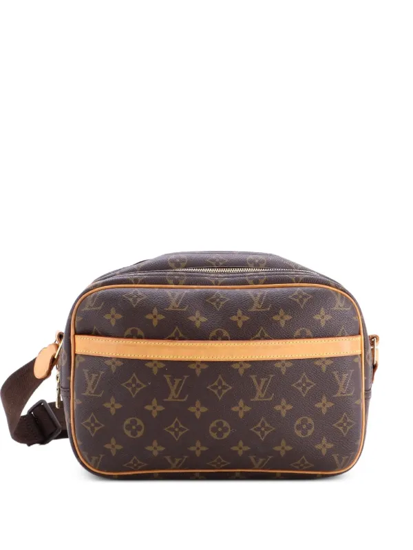 Louis Vuitton Pre-owned Reporter Bag Monogram Canvas PM Crossbody Bag in Brown