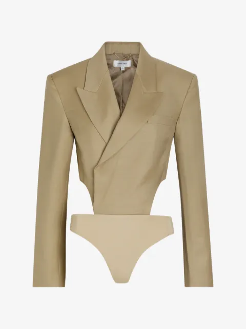 Ronny Kobo Doppelreihiger Florinda Body mit Cut-Out