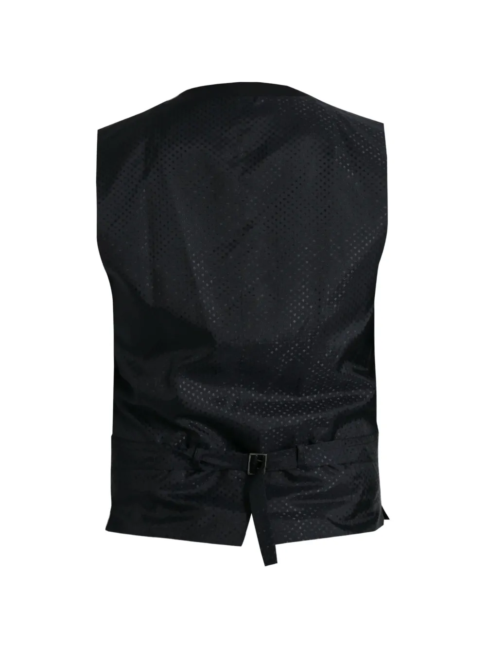 Dolce & Gabbana Gilet met V-hals en knopen Zwart