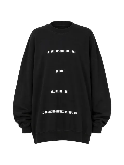 Rick Owens DRKSHDW crew-neck sweater