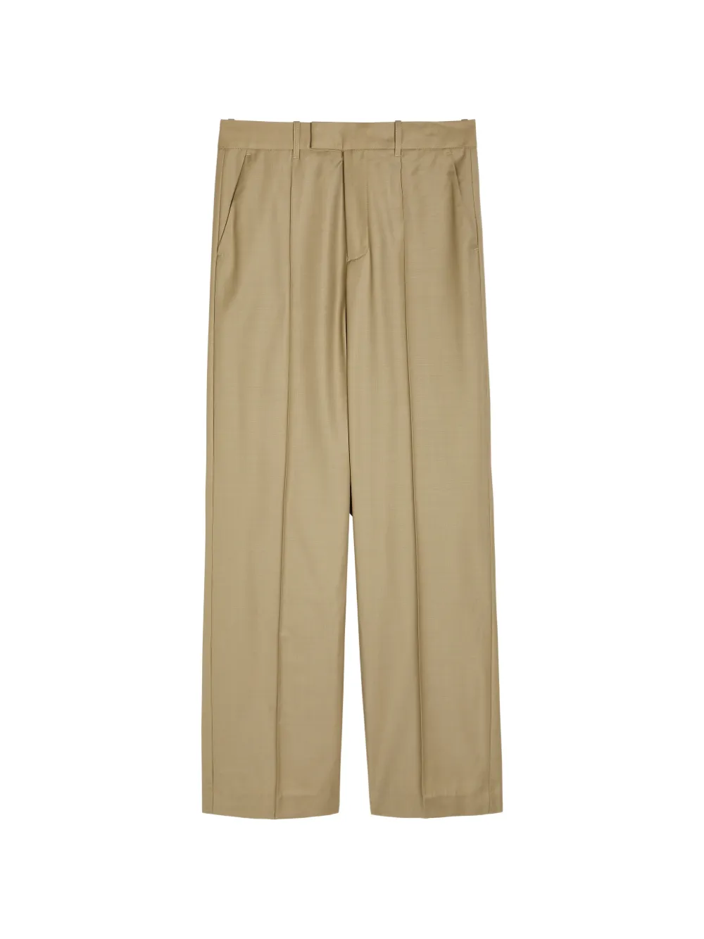 Ronny Kobo pleated straight-leg trousers - Toni neutri