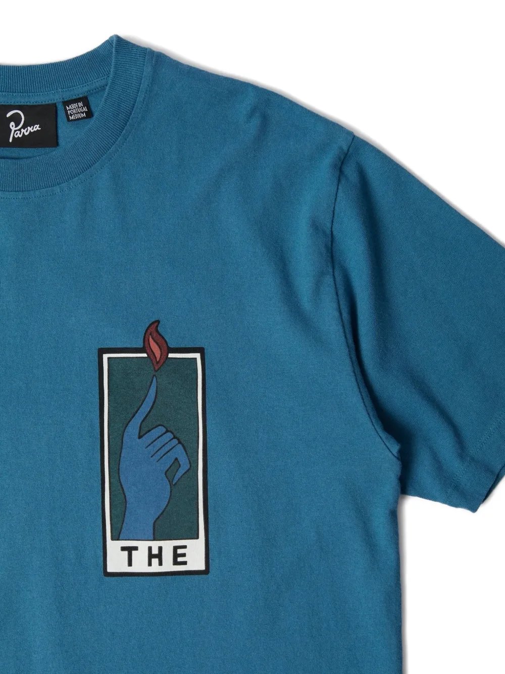 BY PARRA T-shirt met grafische print Blauw