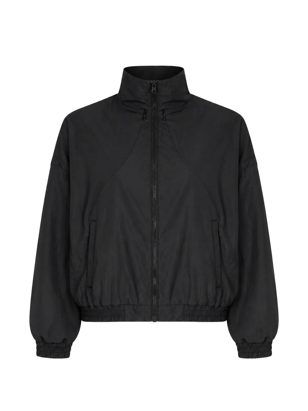 FFFPOSTALSERVICE logo-embroidered zip-fastening jacket - Schwarz